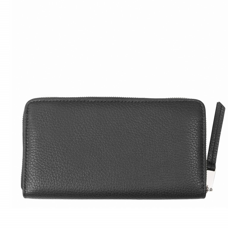 Geldbörse Adria Black Nickel, Farbe: schwarz, Marke: Abro, EAN: 4061724057684, Abmessungen in cm: 10.5x19x2, Bild 2 von 3