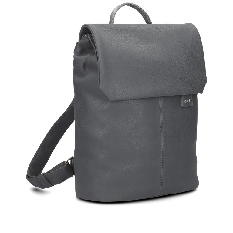 Rucksack Mademoiselle MR13 Velours Ash, Farbe: grau, Marke: Zwei, EAN: 4250257929388, Abmessungen in cm: 34.5x37x12, Bild 1 von 6