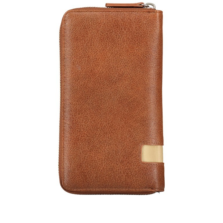 Geldbörse Mademoiselle Wallet MW2 Cognac, Farbe: cognac, Marke: Zwei, EAN: 4250257921030, Abmessungen in cm: 19.5x10x3, Bild 4 von 6