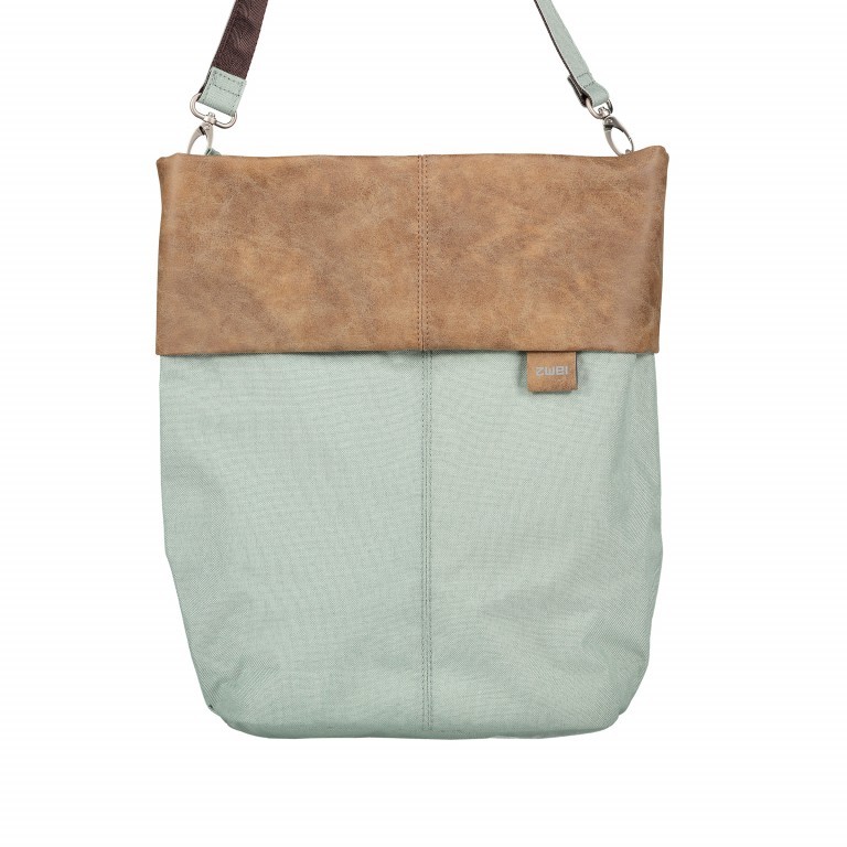 Rucksack Olli OR12 Mint, Farbe: grün/oliv, Marke: Zwei, EAN: 4250257922983, Abmessungen in cm: 33x34x14, Bild 1 von 11