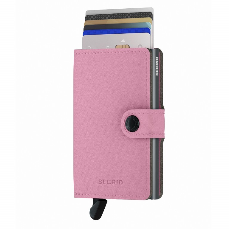 Geldbörse Miniwallet Yard vegan Rose, Farbe: rosa/pink, Marke: Secrid, EAN: 8718215287964, Abmessungen in cm: 6.5x10.2x2.1, Bild 5 von 5