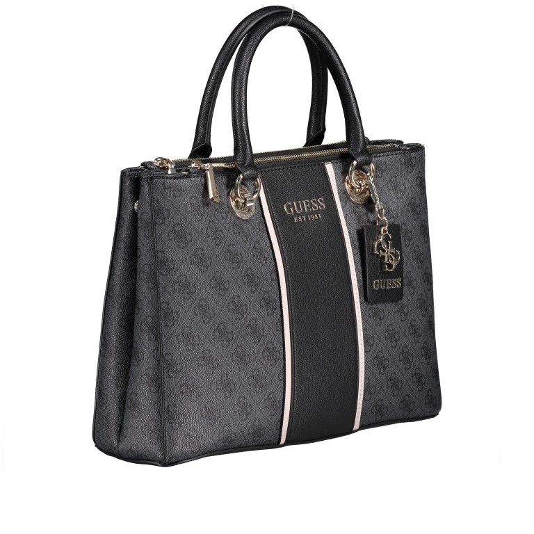 Handtasche Cathleen Coal, Farbe: schwarz, Marke: Guess, EAN: 0190231373018, Abmessungen in cm: 37x26x12, Bild 2 von 10