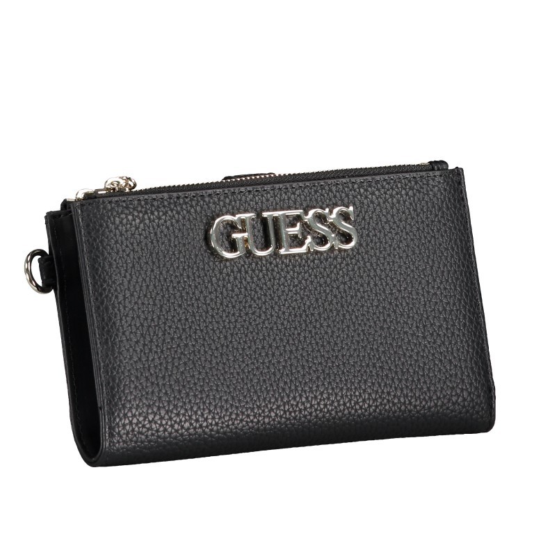Geldbörse Black, Farbe: schwarz, Marke: Guess, EAN: 0190231229704, Abmessungen in cm: 18.5x11x3, Bild 2 von 6