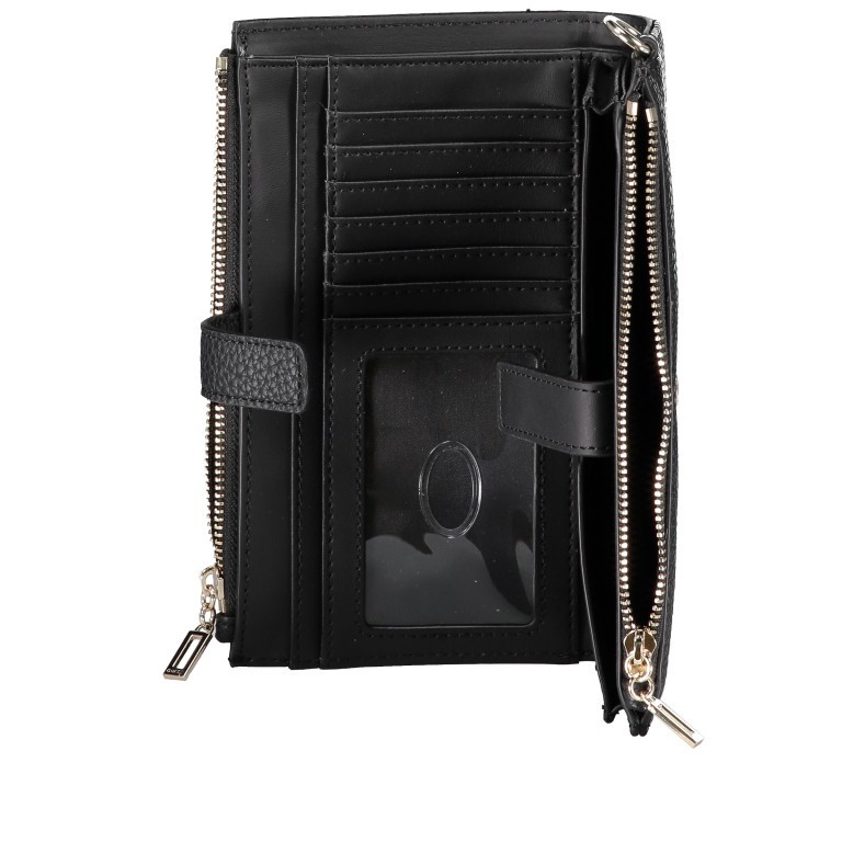 Geldbörse Black, Farbe: schwarz, Marke: Guess, EAN: 0190231229704, Abmessungen in cm: 18.5x11x3, Bild 5 von 6