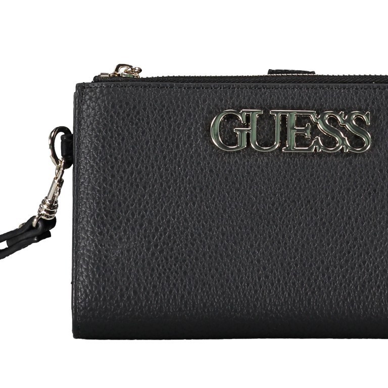 Geldbörse Black, Farbe: schwarz, Marke: Guess, EAN: 0190231229704, Abmessungen in cm: 18.5x11x3, Bild 6 von 6