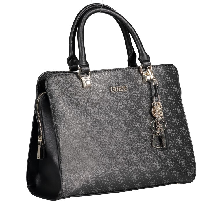 Handtasche Camy Coal Multi, Farbe: schwarz, Marke: Guess, EAN: 0190231370383, Abmessungen in cm: 34x26x12, Bild 2 von 11