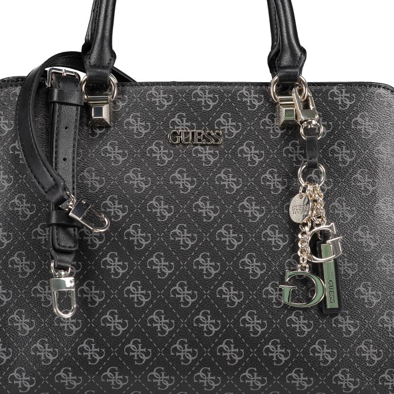 Handtasche Camy Coal Multi, Farbe: schwarz, Marke: Guess, EAN: 0190231370383, Abmessungen in cm: 34x26x12, Bild 11 von 11