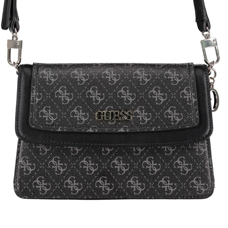 Umhängetasche Camy Coal Multi, Farbe: schwarz, Marke: Guess, EAN: 0190231370420, Abmessungen in cm: 22.5x15x10, Bild 1 von 7