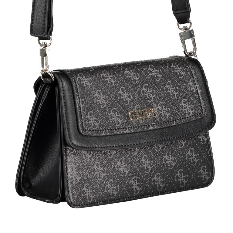 Umhängetasche Camy Coal Multi, Farbe: schwarz, Marke: Guess, EAN: 0190231370420, Abmessungen in cm: 22.5x15x10, Bild 2 von 7