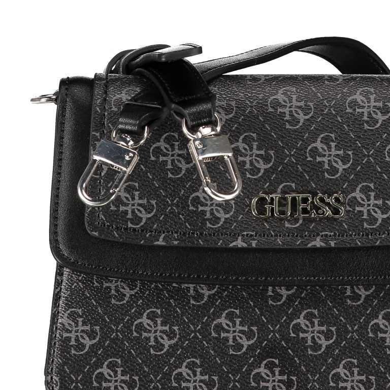 Umhängetasche Camy Coal Multi, Farbe: schwarz, Marke: Guess, EAN: 0190231370420, Abmessungen in cm: 22.5x15x10, Bild 7 von 7