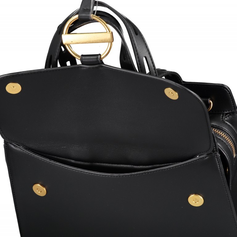 Handtasche Schwarz, Farbe: schwarz, Marke: Love Moschino, EAN: 8059826648769, Bild 8 von 10