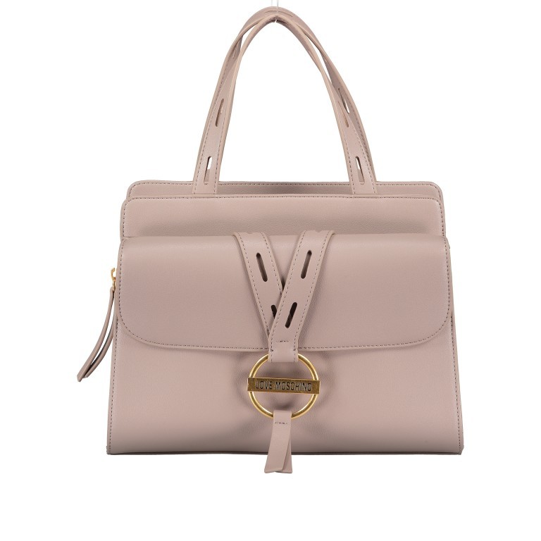 Handtasche Taupe, Farbe: taupe/khaki, Marke: Love Moschino, EAN: 8059826238168, Bild 1 von 10