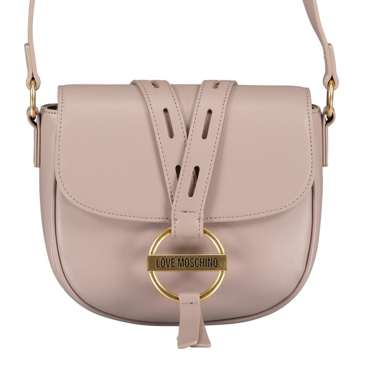 Umhängetasche Taupe, Farbe: taupe/khaki, Marke: Love Moschino, EAN: 8059826675963, Abmessungen in cm: 20.5x18.5x8, Bild 1 von 6