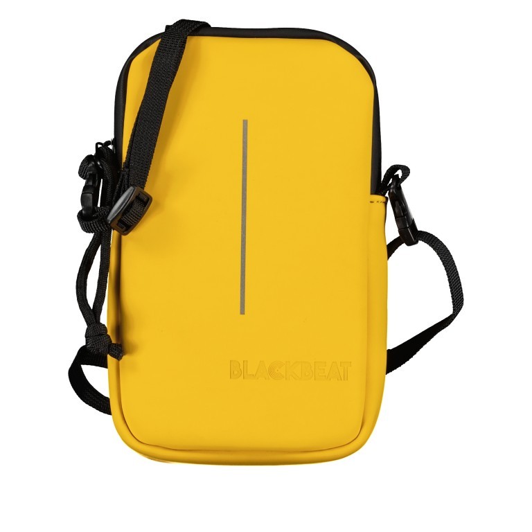 Handytasche FU43-1156 Yellow, Farbe: gelb, Marke: Blackbeat, EAN: 8718754990103, Abmessungen in cm: 10.5x16.5x2, Bild 1 von 8