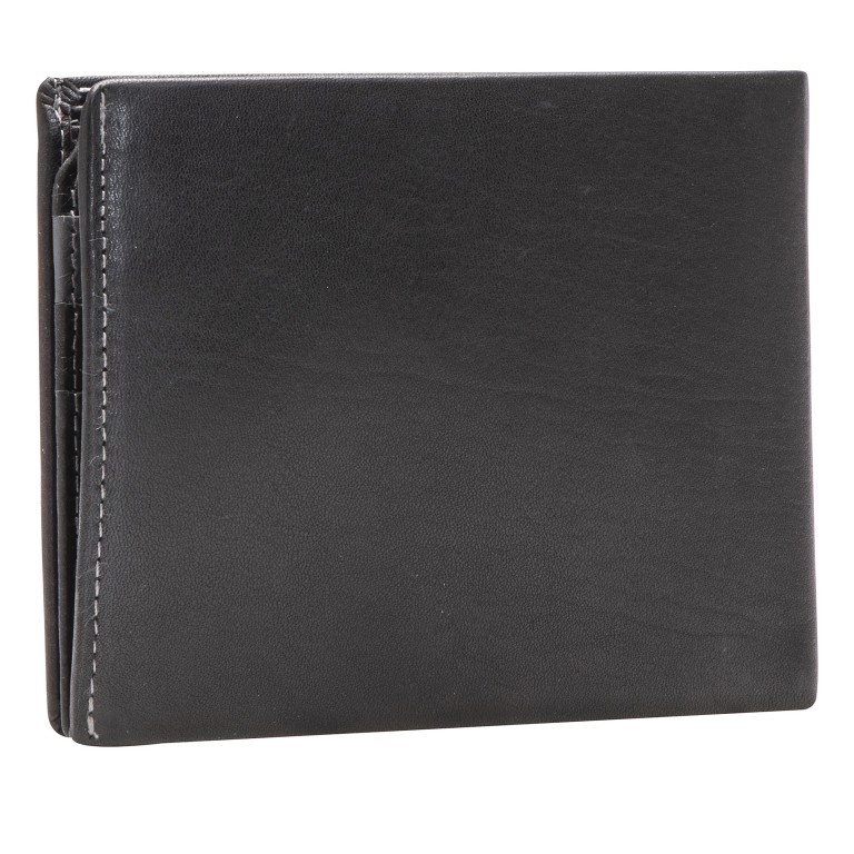Geldbörse Tinello Galbert Schwarz, Farbe: schwarz, Marke: Maitre, EAN: 4006053087872, Abmessungen in cm: 12x9.7x2, Bild 3 von 6