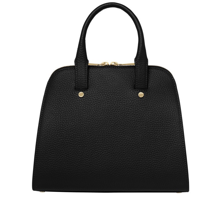Handtasche Ivy S 135-316 Black Gold, Farbe: schwarz, Marke: AIGNER, EAN: 4055539226717, Abmessungen in cm: 25x21x10, Bild 3 von 7
