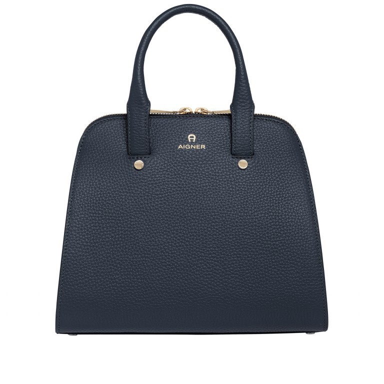 Handtasche Ivy S 135-316 Ink, Farbe: blau/petrol, Marke: AIGNER, EAN: 4055539189456, Abmessungen in cm: 25x21x10, Bild 1 von 7