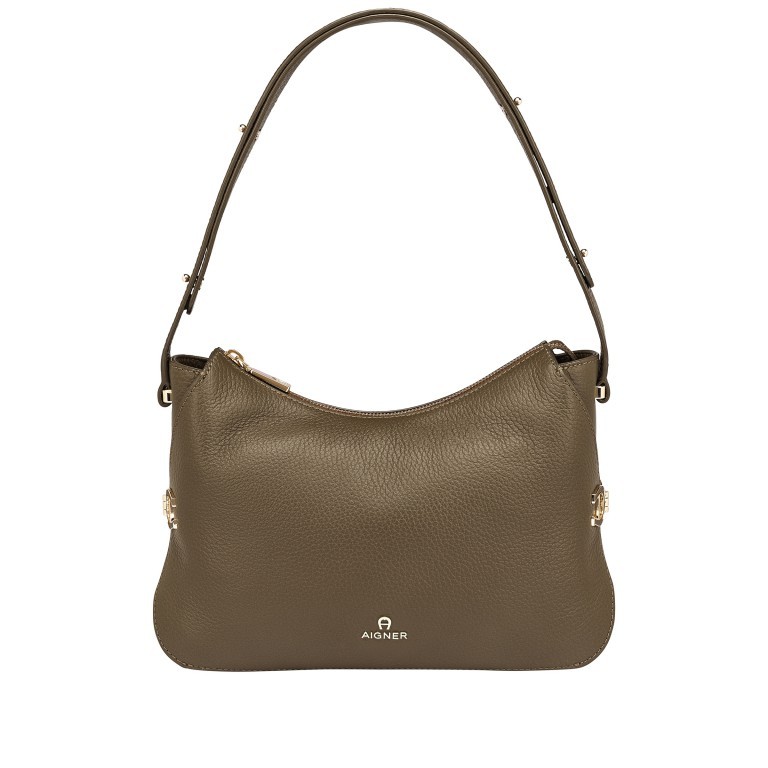 Umhängetasche Milano Mini 135-365 Country Green, Farbe: grün/oliv, Marke: AIGNER, EAN: 4055539330490, Abmessungen in cm: 28x20x8, Bild 1 von 7