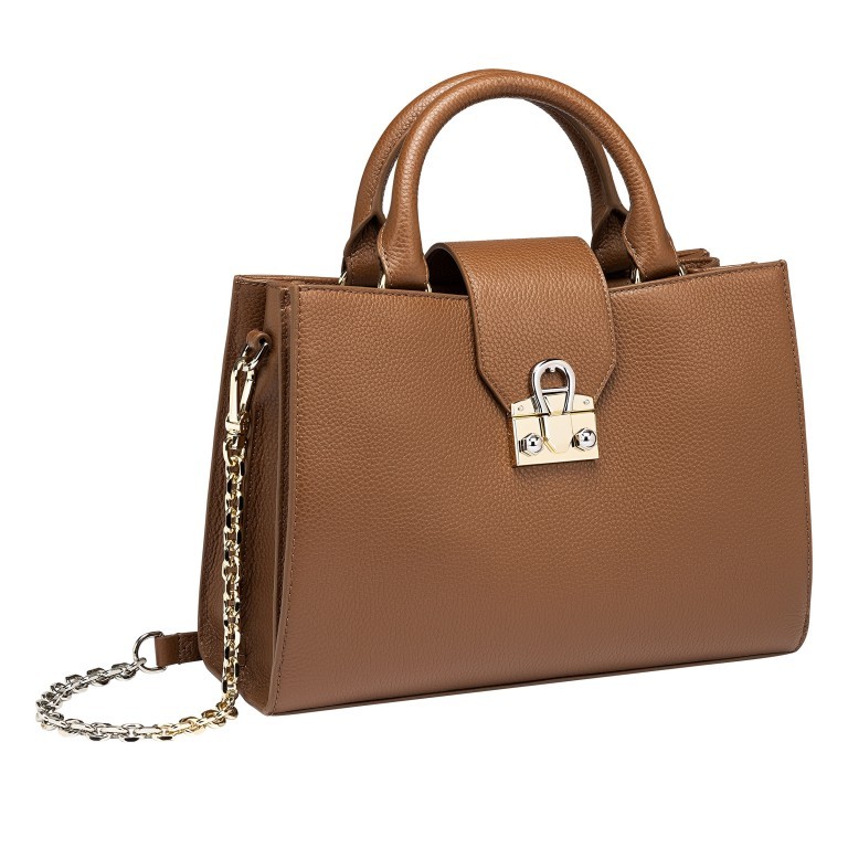 Shopper Mina 133-697 Dark Toffee Brown, Farbe: cognac, Marke: AIGNER, EAN: 4055539329258, Abmessungen in cm: 28x19.5x12, Bild 2 von 7