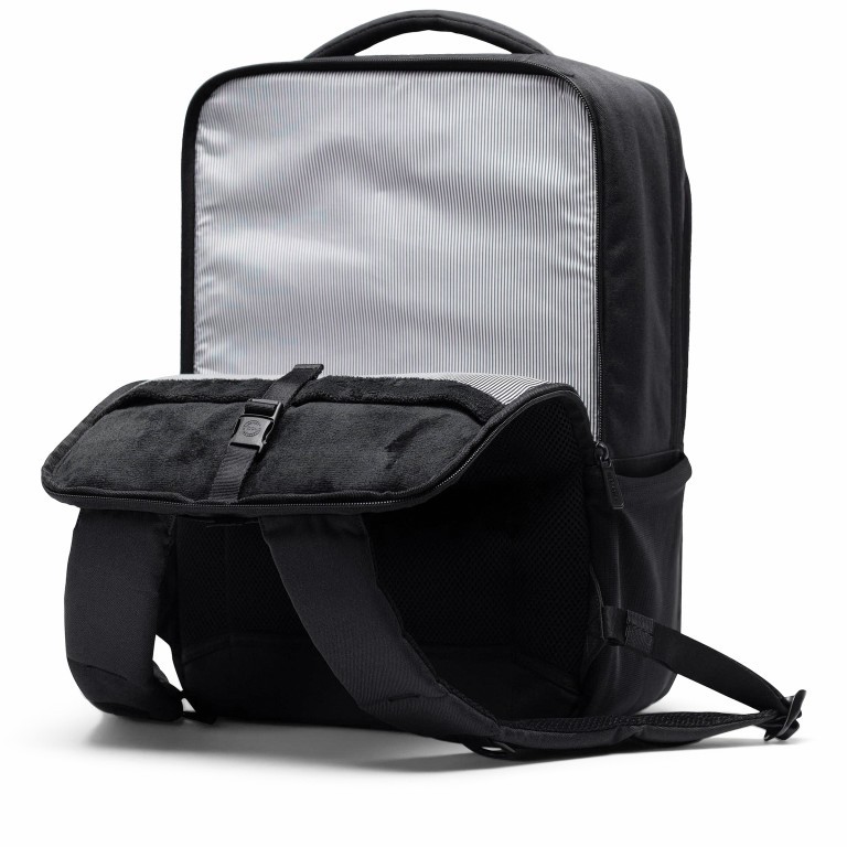 Rucksack Travel Backpack Large Größe 30 Liter Black, Farbe: schwarz, Marke: Herschel, EAN: 0828432443345, Abmessungen in cm: 31.75x47x17.75, Bild 6 von 6