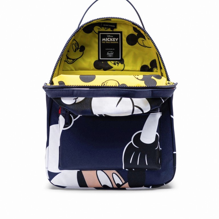 Rucksack Nova Mid Volumen 20 Liter Mickey Past Future, Farbe: blau/petrol, Marke: Herschel, EAN: 0828432388844, Abmessungen in cm: 38x42x13, Bild 6 von 6