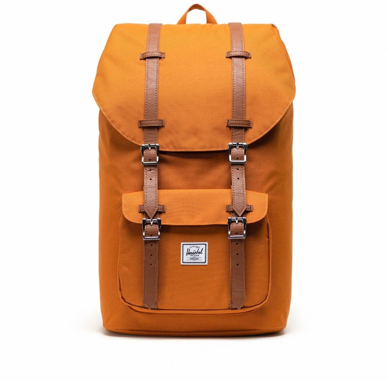 Rucksack Little America Volumen 23 Liter Pumpkin Spice, Farbe: cognac, Marke: Herschel, EAN: 0828432415052, Abmessungen in cm: 28x50x17, Bild 1 von 5