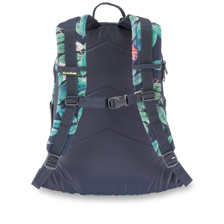 Rucksack WNDR Pack Volumen 18 Liter Eucalyptus Floral, Farbe: blau/petrol, Marke: Dakine, EAN: 0610934380804, Abmessungen in cm: 30x43x15, Bild 2 von 4