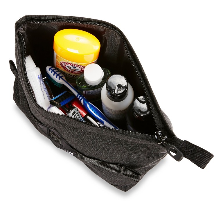 Kulturbeutel Dopp Kit L Black, Farbe: schwarz, Marke: Dakine, EAN: 0610934333435, Abmessungen in cm: 30x15x15, Bild 3 von 3