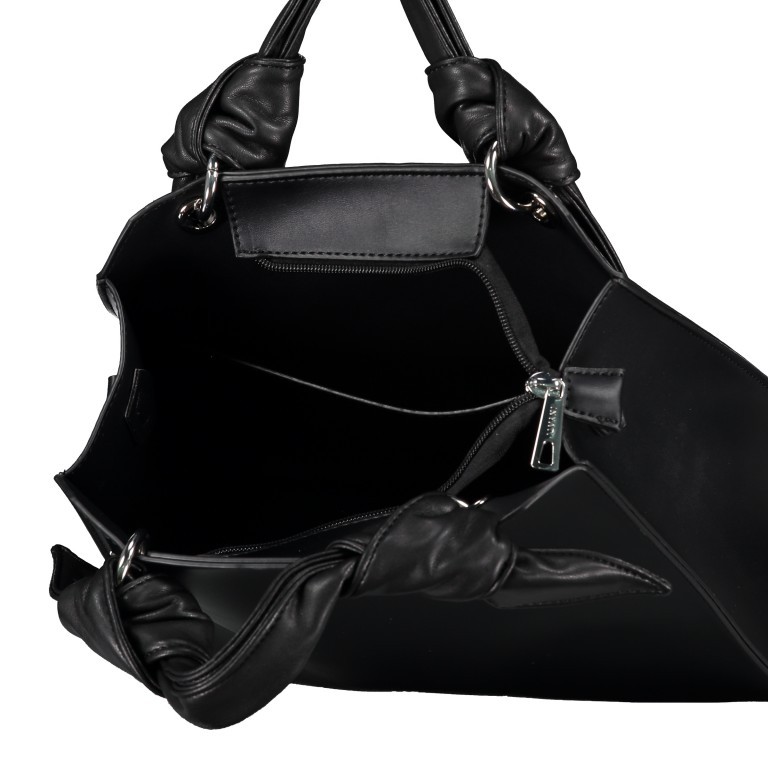 Handtasche Megan Black, Farbe: schwarz, Marke: Inyati, EAN: 4251289821503, Abmessungen in cm: 26.5x28x11, Bild 7 von 8