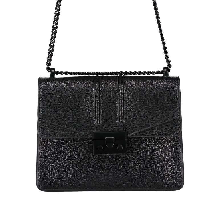 Umhängetasche Roros Black Black, Farbe: schwarz, Marke: Seidenfelt, EAN: 4262455840624, Abmessungen in cm: 21x16.5x6.5, Bild 1 von 5