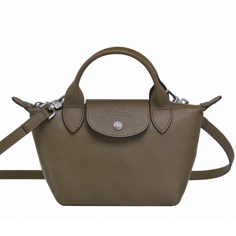 Handtasche Le Pliage Xtra Handtasche XS Oliv, Farbe: grün/oliv, Marke: Longchamp, EAN: 3597921926801, Abmessungen in cm: 17x14x10, Bild 1 von 3