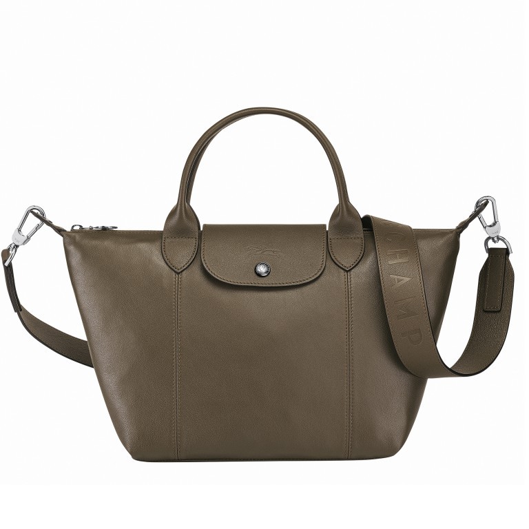 Handtasche Le Pliage Xtra Handtasche S Oliv, Farbe: grün/oliv, Marke: Longchamp, EAN: 3597921926900, Abmessungen in cm: 25x23x16, Bild 1 von 3