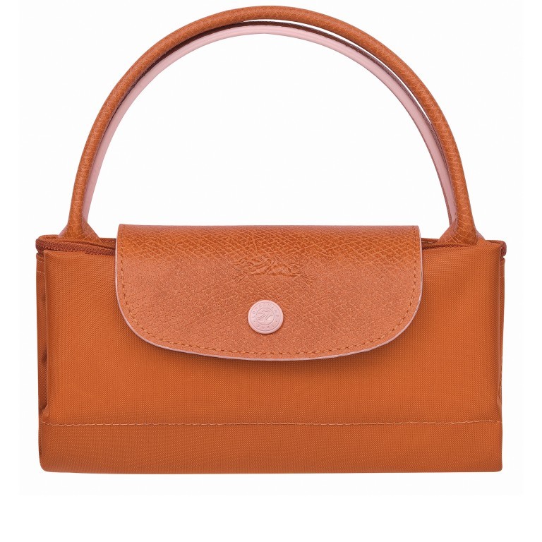 Handtasche Le Pliage Club Handtasche S Orange, Farbe: orange, Marke: Longchamp, EAN: 3597921924883, Abmessungen in cm: 23x22x14, Bild 2 von 4