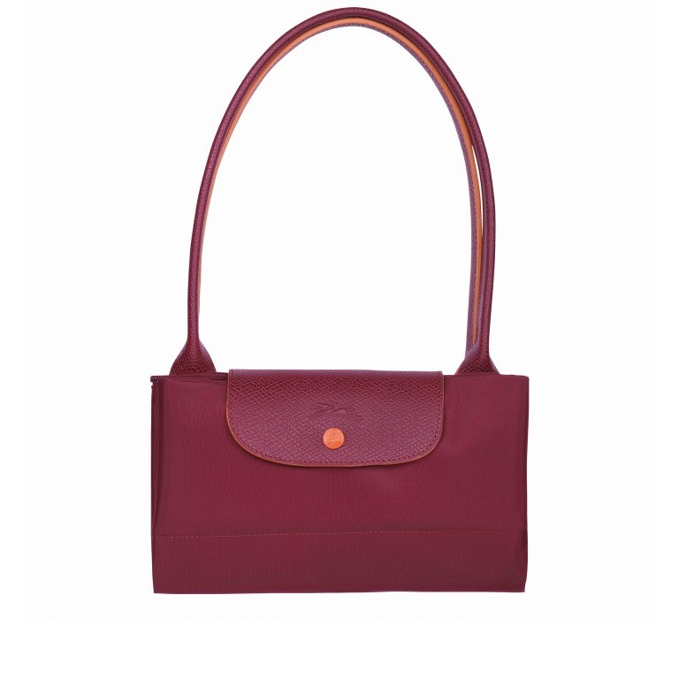 Shopper Le Pliage Club Shopper L Weinrot, Farbe: rot/weinrot, Marke: Longchamp, EAN: 3597921926580, Abmessungen in cm: 31x30x19, Bild 2 von 4