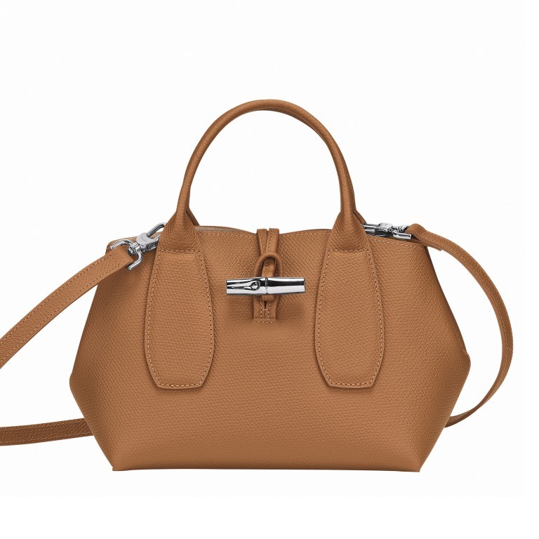 Handtasche Roseau Handtasche S Natur, Farbe: cognac, Marke: Longchamp, EAN: 3597921935476, Abmessungen in cm: 22x18x11, Bild 1 von 4