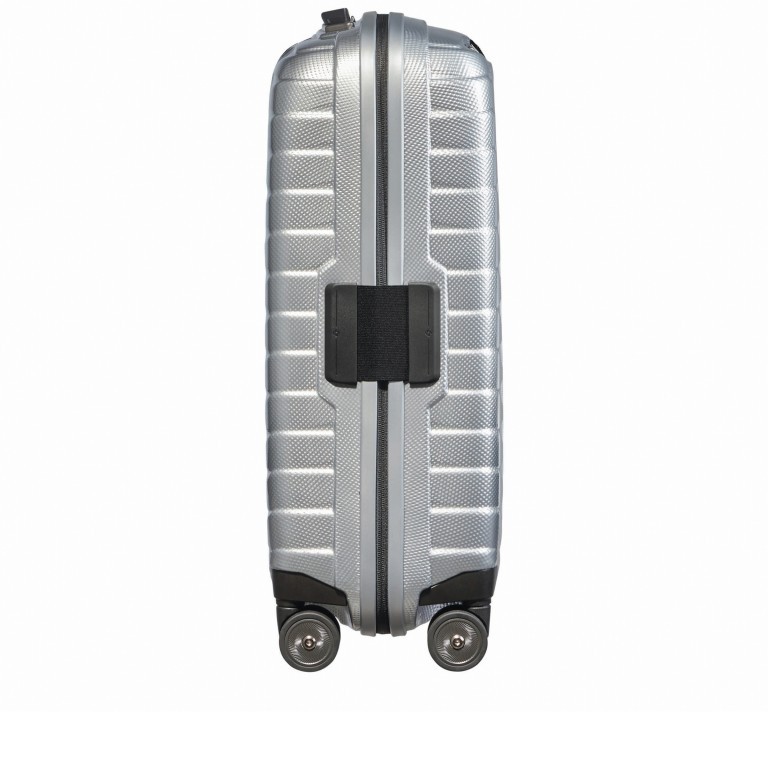 Koffer Proxis Spinner 55 Silver, Farbe: metallic, Marke: Samsonite, EAN: 5400520004314, Abmessungen in cm: 40x55x20, Bild 4 von 17
