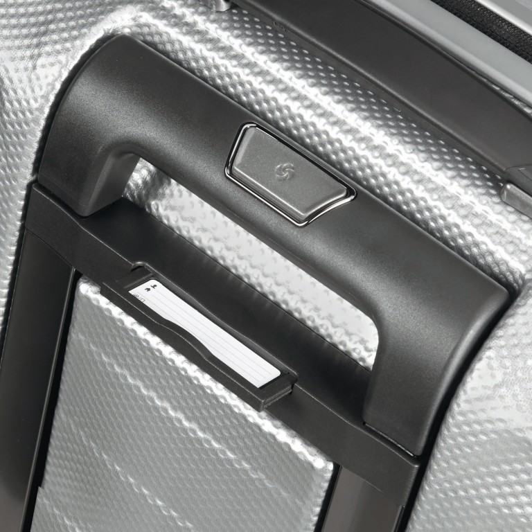 Koffer Proxis Spinner 55 Silver, Farbe: metallic, Marke: Samsonite, EAN: 5400520004314, Abmessungen in cm: 40x55x20, Bild 11 von 17