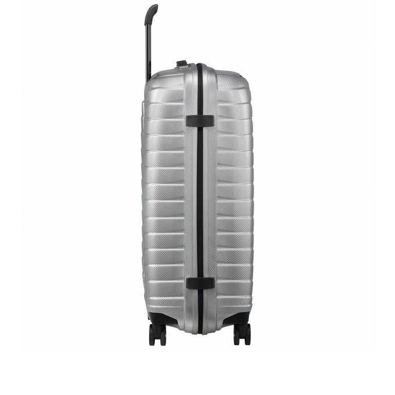 Koffer Proxis Spinner 69 Silver, Farbe: metallic, Marke: Samsonite, EAN: 5400520004468, Abmessungen in cm: 48x69x29, Bild 3 von 15