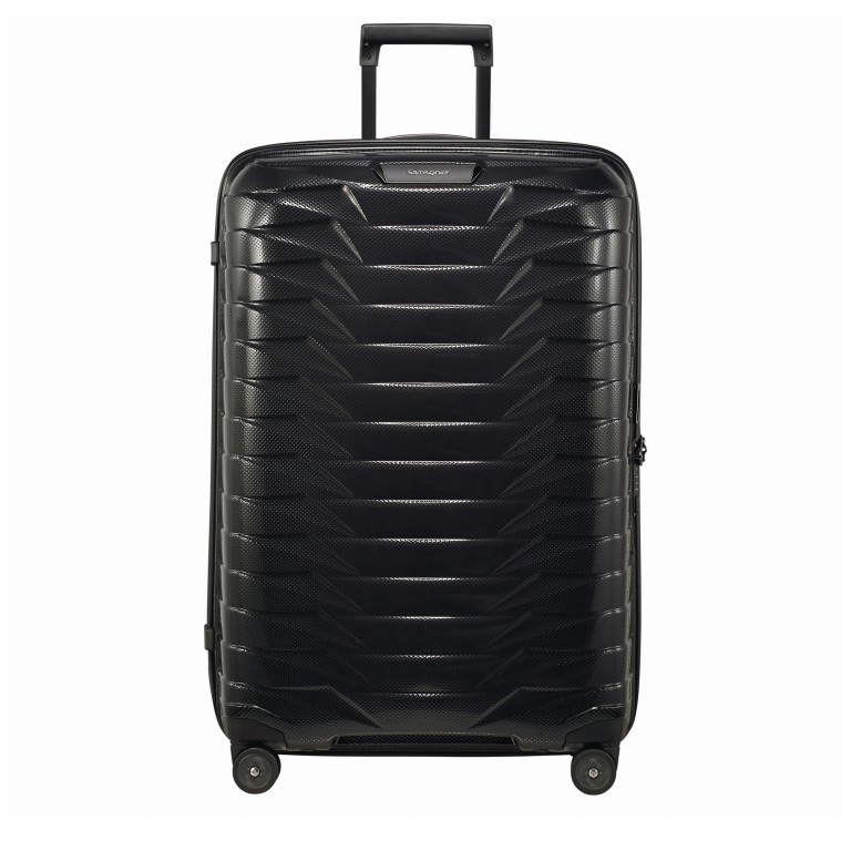 Koffer Proxis Spinner 75 Black, Farbe: schwarz, Marke: Samsonite, EAN: 5400520004482, Abmessungen in cm: 51x75x31, Bild 1 von 15