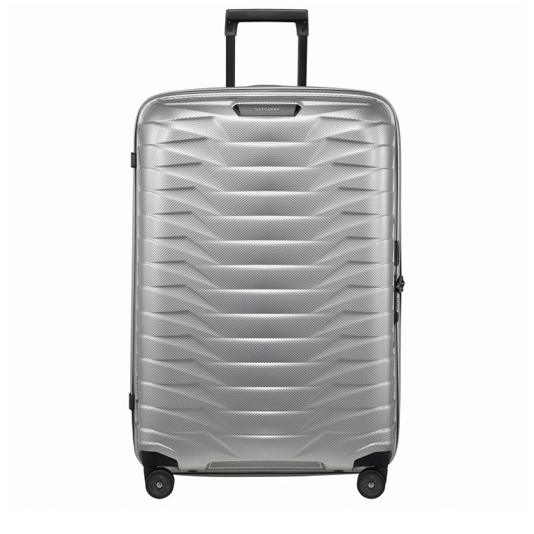 Koffer Proxis Spinner 75 Silver, Farbe: metallic, Marke: Samsonite, EAN: 5400520004512, Abmessungen in cm: 51x75x31, Bild 1 von 15