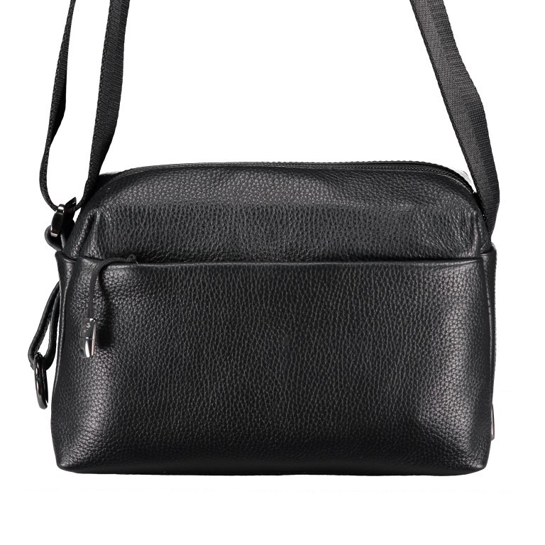 Umhängetasche Athena P10UPT17 Schwarz, Farbe: schwarz, Marke: Mandarina Duck, EAN: 8032803721198, Abmessungen in cm: 23.5x17x9, Bild 3 von 8