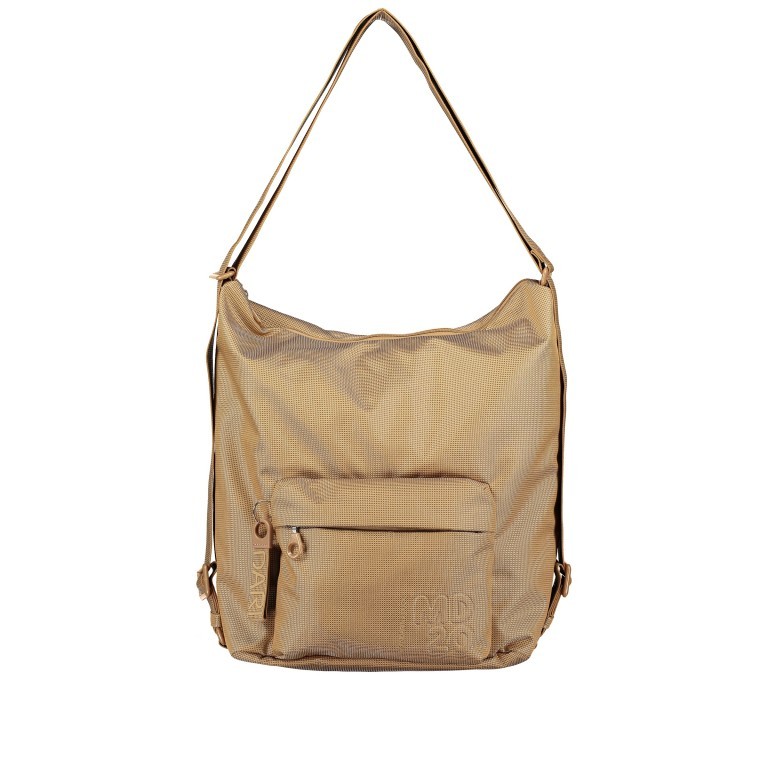 Rucksack MD20 QMT09 auch als Tasche tragbar Mustard Gold, Farbe: gelb, Marke: Mandarina Duck, EAN: 8032803736604, Abmessungen in cm: 32x38x14, Bild 1 von 10