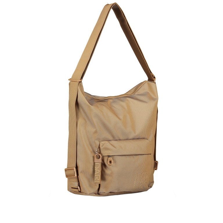 Rucksack MD20 QMT09 auch als Tasche tragbar Mustard Gold, Farbe: gelb, Marke: Mandarina Duck, EAN: 8032803736604, Abmessungen in cm: 32x38x14, Bild 2 von 10