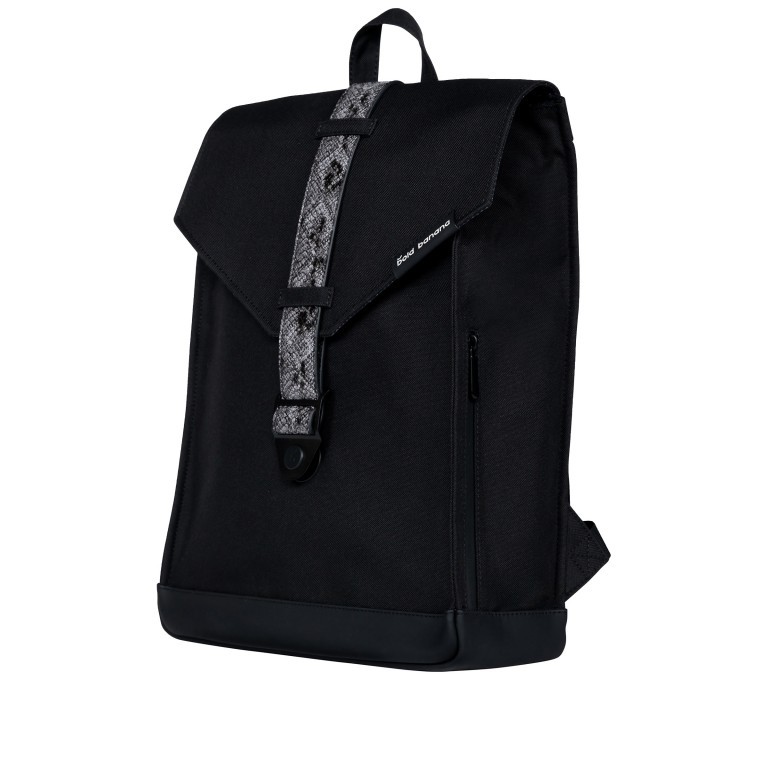 Rucksack AS02 mehrfarbig mit Laptopfach 15,6 Zoll Black Snake Dark, Farbe: anthrazit, Marke: Bold Banana, EAN: 8719874695237, Abmessungen in cm: 31x40x12, Bild 2 von 6