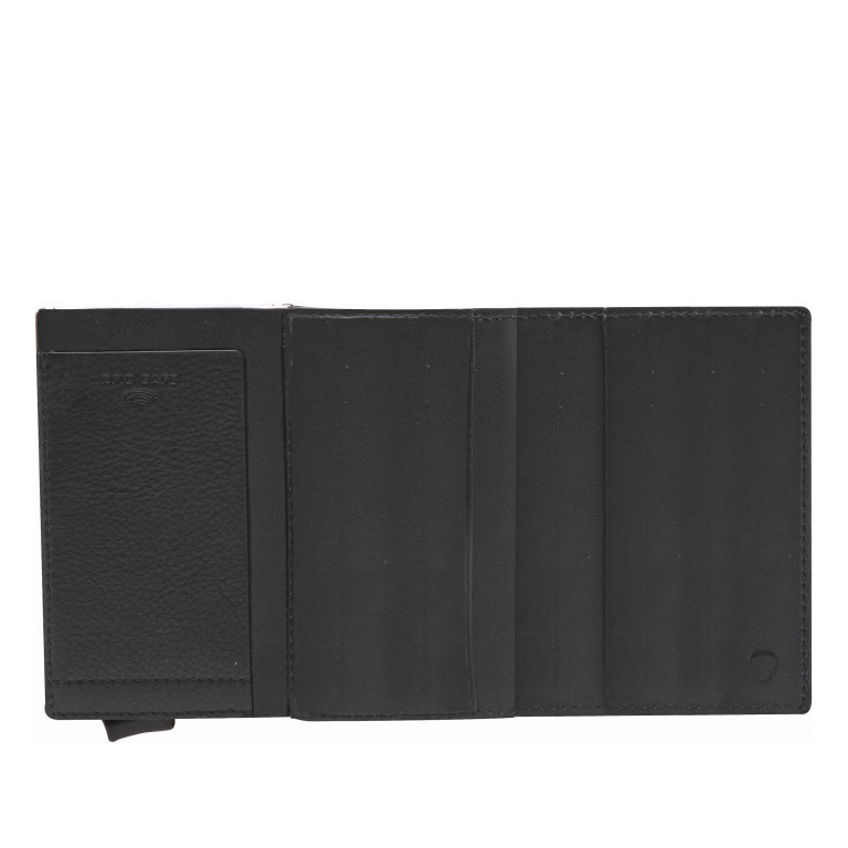 Geldbörse E-Cage C-ONE Black, Farbe: schwarz, Marke: Strellson, EAN: 4053533846405, Abmessungen in cm: 6.5x10.2x2, Bild 3 von 3