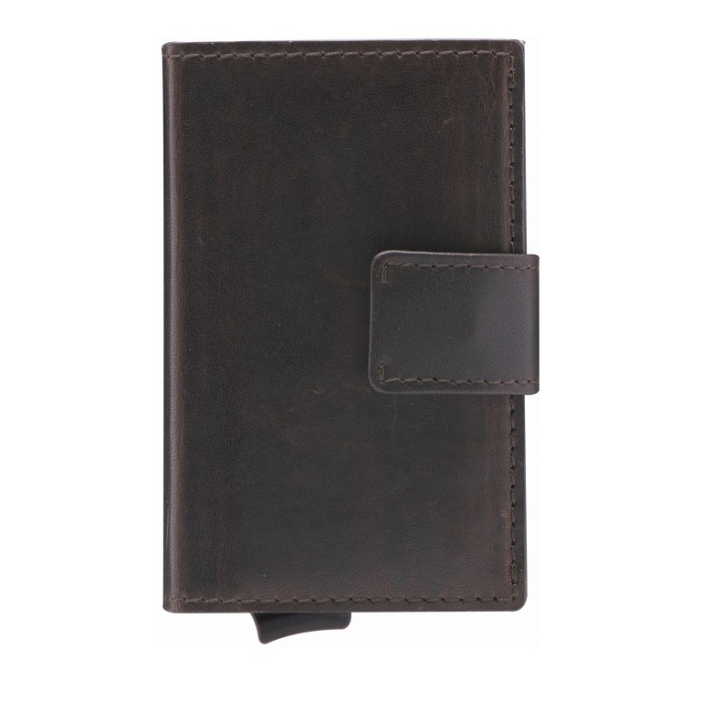 Geldbörse Carter E-Cage C-THREE Dark Brown, Farbe: braun, Marke: Strellson, EAN: 4053533846375, Abmessungen in cm: 6.5x10x2.5, Bild 1 von 4
