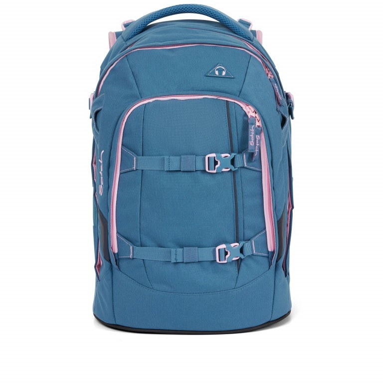 Rucksack Pack Deep Rose, Farbe: blau/petrol, Marke: Satch, EAN: 4057081072422, Abmessungen in cm: 30x45x22, Bild 1 von 11