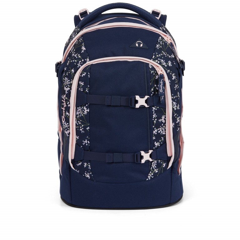 Rucksack Pack Bloomy Breeze, Farbe: blau/petrol, Marke: Satch, EAN: 4057081072392, Abmessungen in cm: 30x45x22, Bild 1 von 11