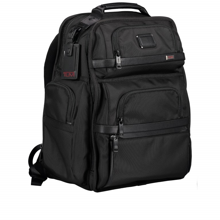 Rucksack Alpha 3 Brief Pack Black, Farbe: schwarz, Marke: Tumi, EAN: 0742315477893, Abmessungen in cm: 30.5x43x20.5, Bild 2 von 7