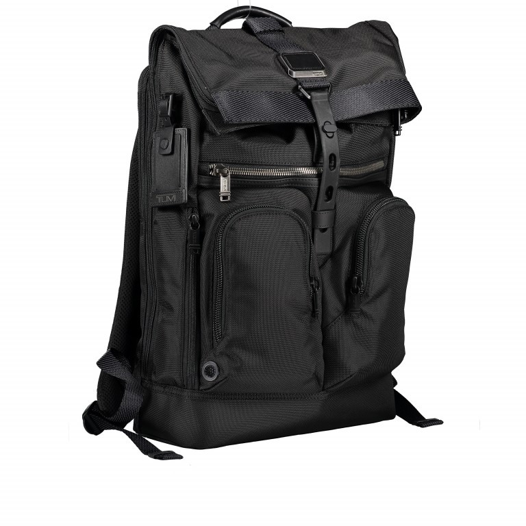 Rucksack Alpha Bravo Lance Black, Farbe: schwarz, Marke: Tumi, EAN: 0742315603568, Abmessungen in cm: 33x45x13, Bild 2 von 10